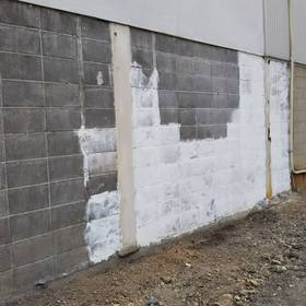 ブロック塀塗装工事（一般住宅）